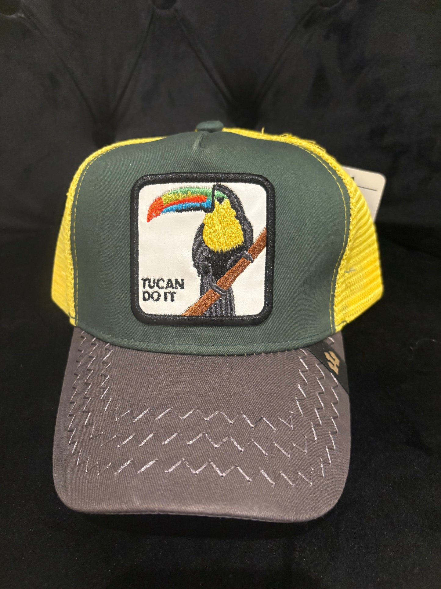 "Toucan Do It!" Animal Patch Trucker hat
