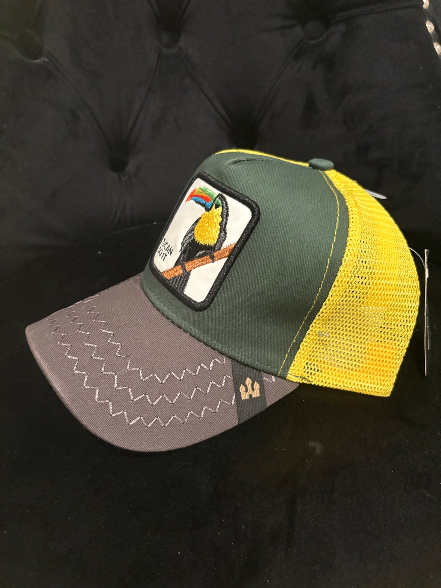 "Toucan Do It!" Animal Patch Trucker hat