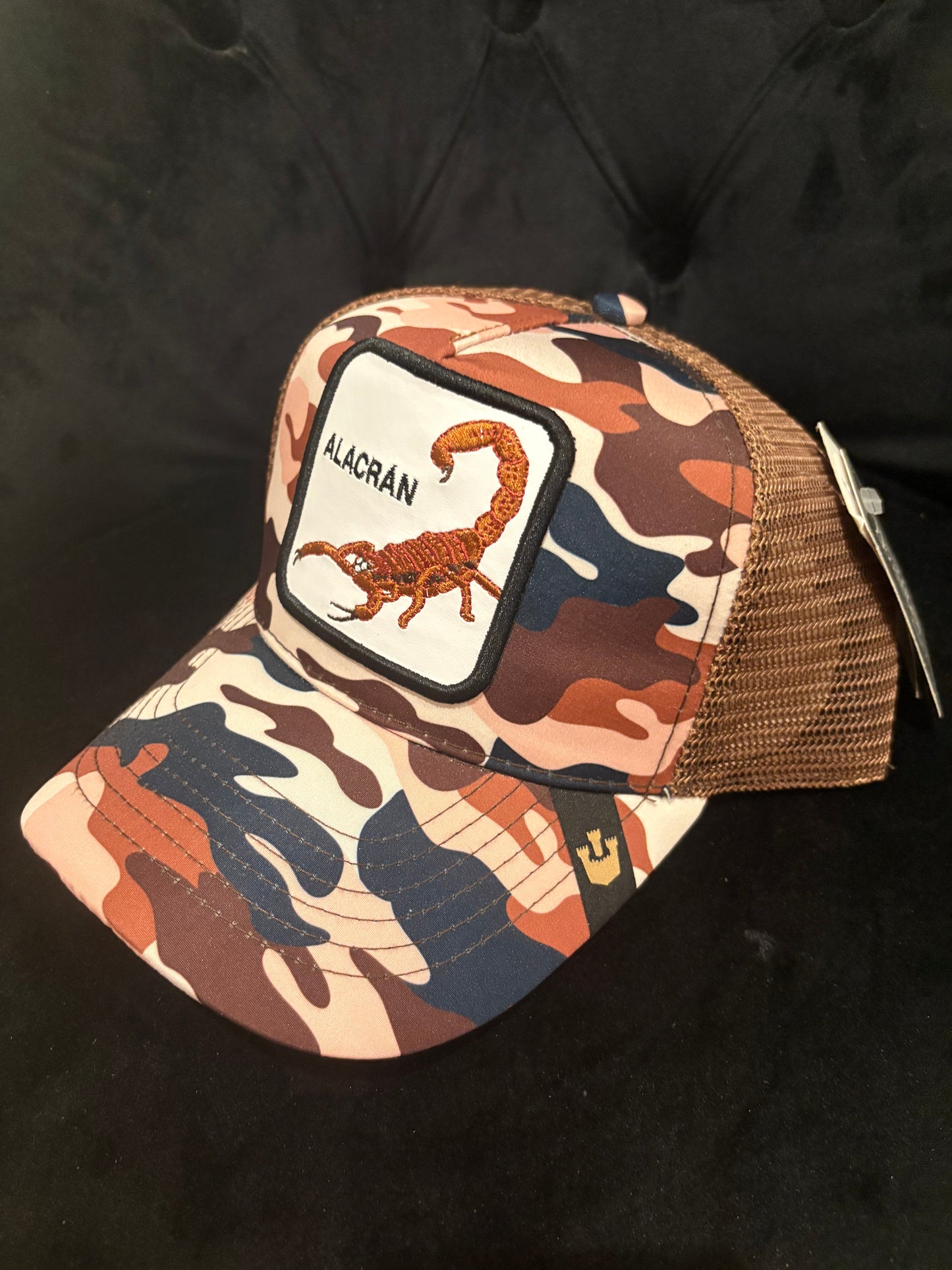Scorpion "Alacron" Animal Print Trucker Hat - Cool Camo