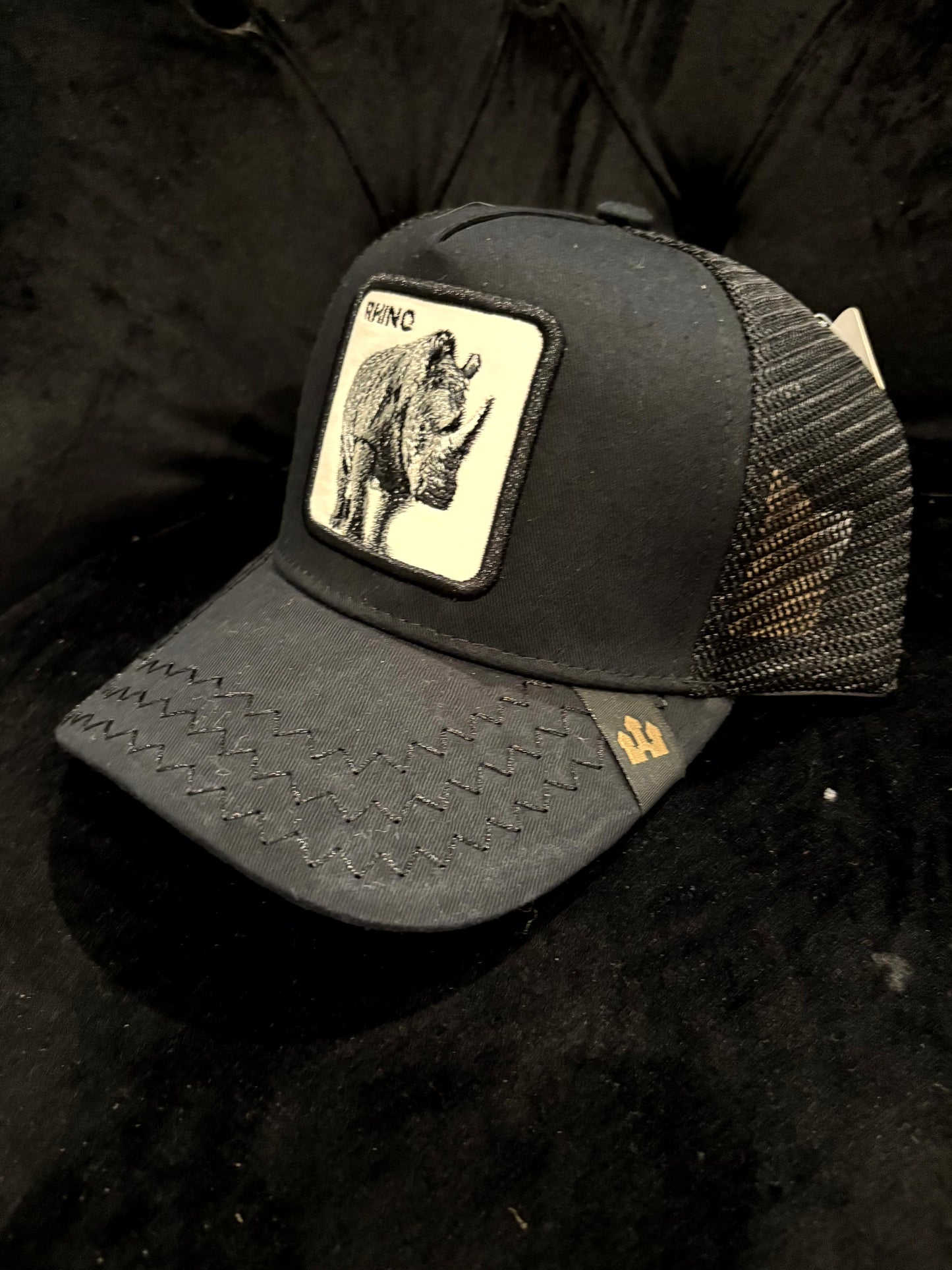 Black Rhino Trucker Hat