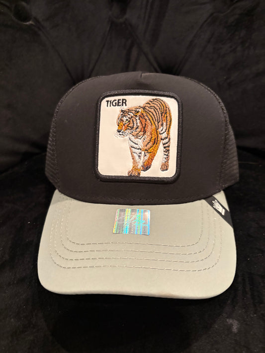 Black Tiger Trucker Hat